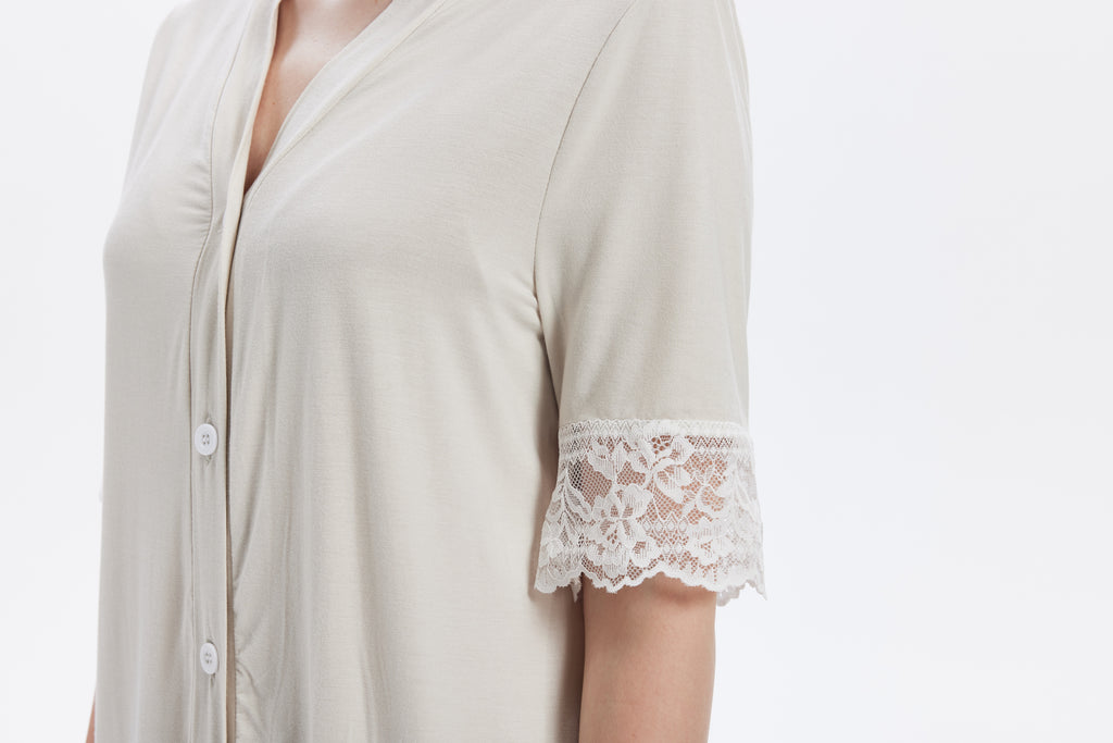 The Soft Lace Lounge Set