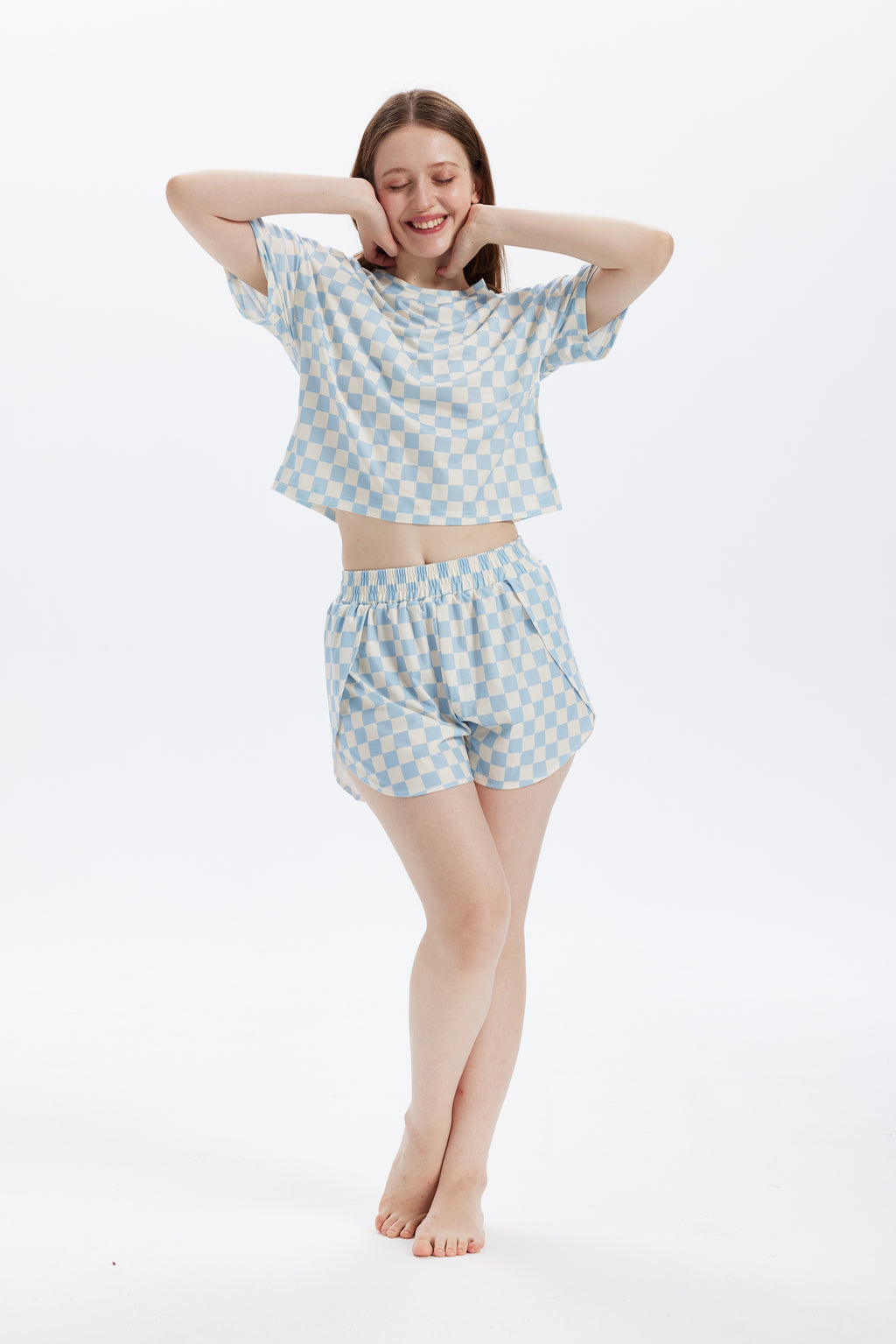 The No-Button Check Lounge Set